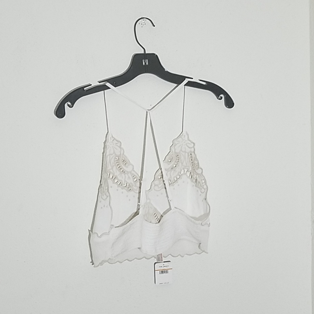 🆕 Free People Sleep Eyes Embroidered Bralette - Picture 6 of 7